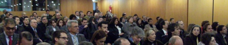 Aspecto do auditório no encontro TIC