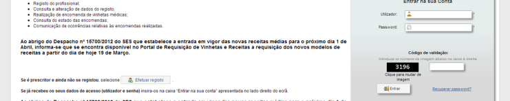 Portal de Vinhetas e Receitas
