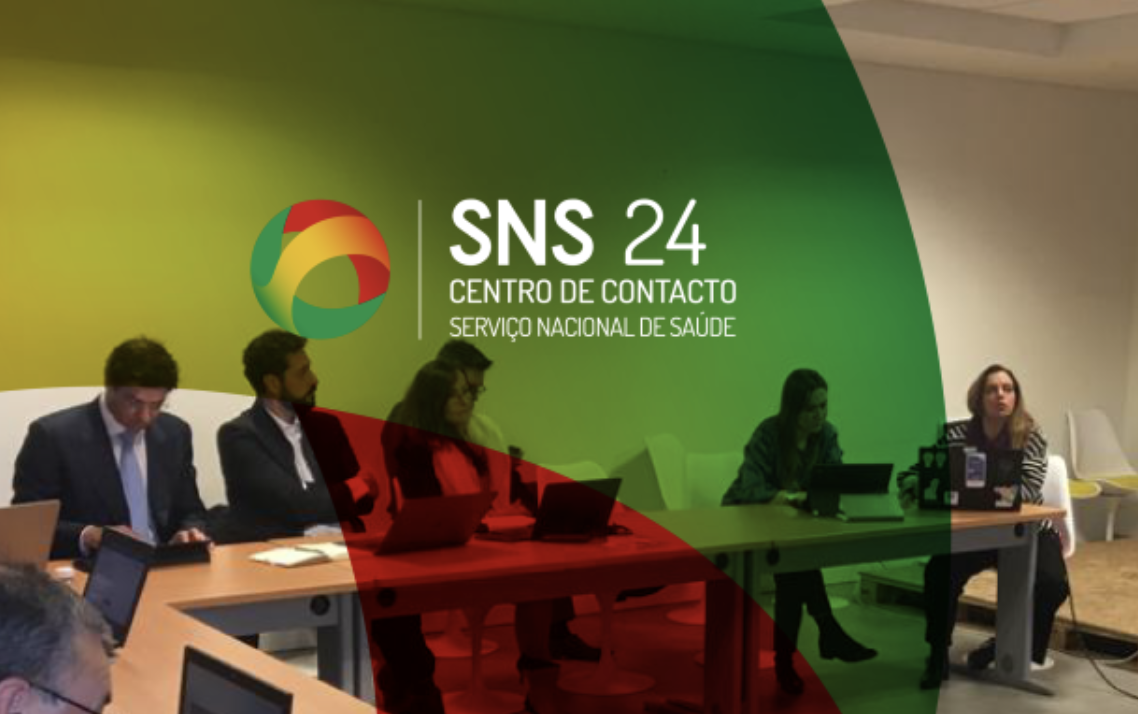 reunião no centro de contacto do SNS 24