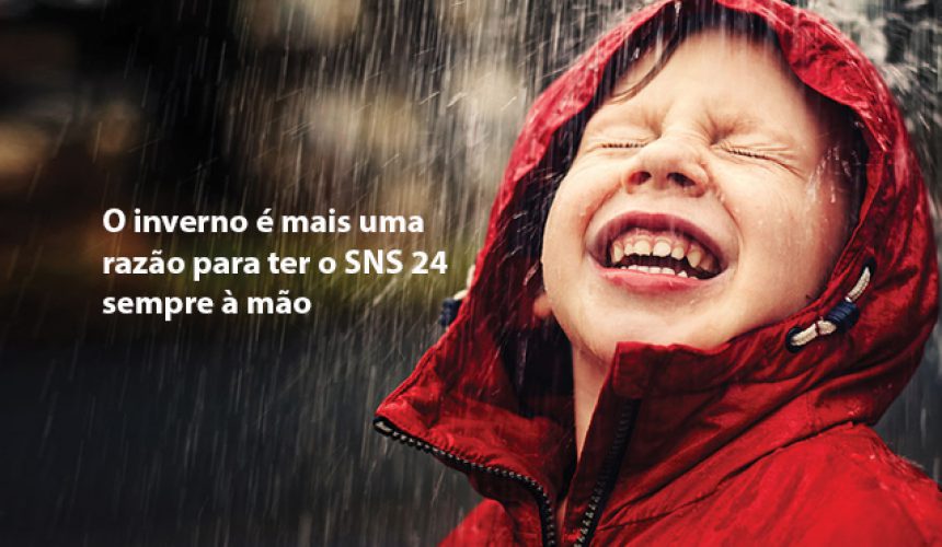 rapaz à chuva