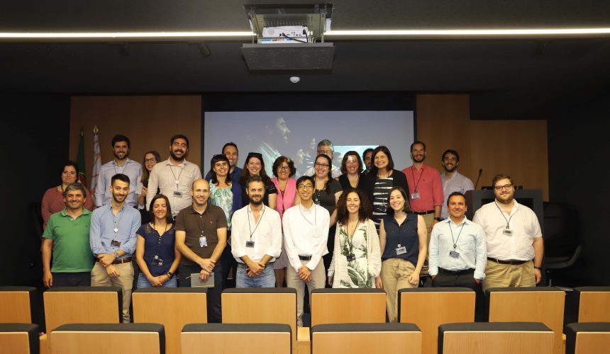 visita estudante japonês à SPMS foto de grupo