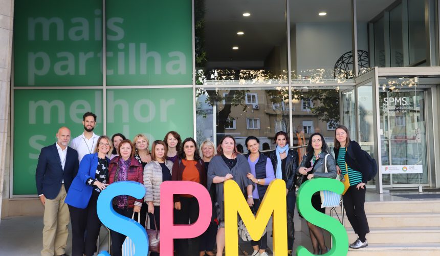 Comitiva roménia visita spms