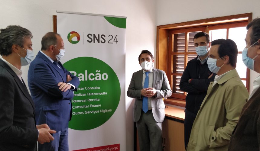 inauguração balcoes sns24regiao centro